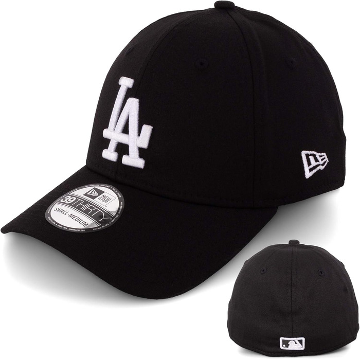 Кепка New Era 39THIRTY Limited Edition LA Dodgers чорно-біла (S-M)