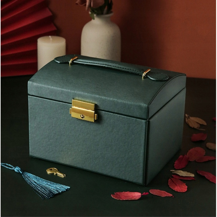 Скринька для прикрас у вигляді валізки з шухлядою