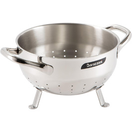 Ситечко кухонне Barazzoni Chef Line, нержавіюча сталь 18/10, діаметр 22 см, Made in Italy