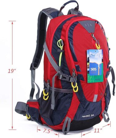EGOGO 30L Waterproof Hiking Backpack Camping Backpack with Rain Cover Running Cycling Outdoors S2310