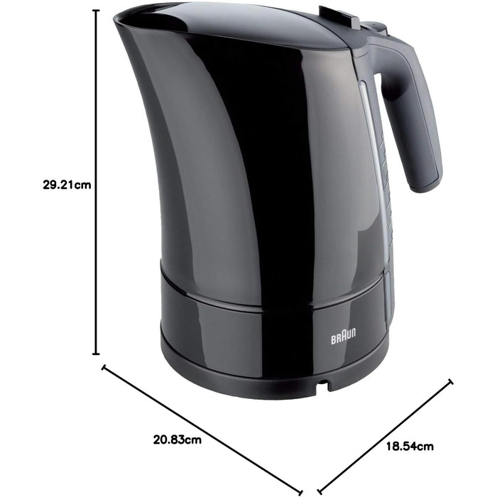 Електричний чайник Braun WK 300 AquaExpress, чорний