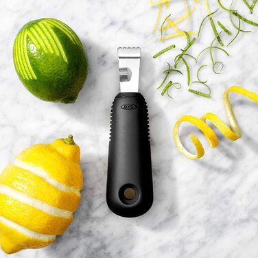 OXO Good Grips Зів-рерівер з ножем для зняття шкірки, чорний, 11261400