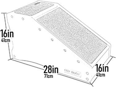Pet Gear - Сходи/Рампа для тварин, шоколадного кольору