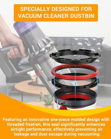 Контейнер для пилу та фільтр для пилотяга Dyson V11 V15 (SV14, SV15, SV17, SV22, SV28) — запасний пилозбірник та аксесуари
