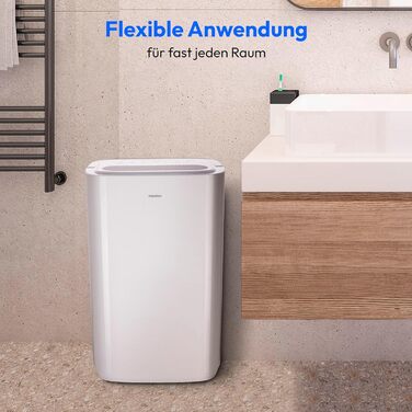 Електричний осушувач повітря MEDION DH10 - 12L, 15м², тихий, з таймером