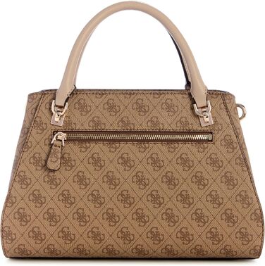 Сумка жіноча GUESS Noelle II Luxury Satchel Latte Logo - оригінальна сумка через плече