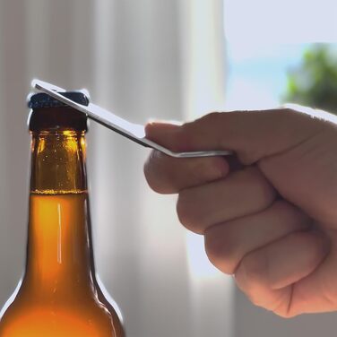 FENNEK Captain Cork | Magnetic Bottle Opener | Perfect for Camping, BBQs, and Spontaneous Parties | Made of Stainless Steel | Made in Germany