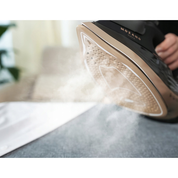 Парова праска Mozano Perfect Smooth, 3200 Вт, керамічна підошва, 350 мл
