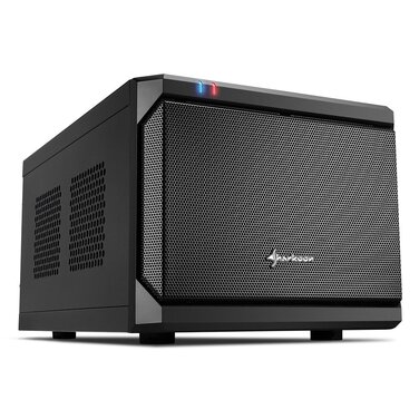 Sharkoon QB One: Компактний корпус ПК Mini-ITX, чорний, 2x USB 3.0/2.0