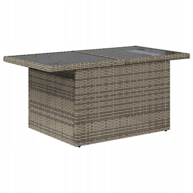 Прямокутний стіл з техноротанга VidaXL, 100 x 55 x 73 см