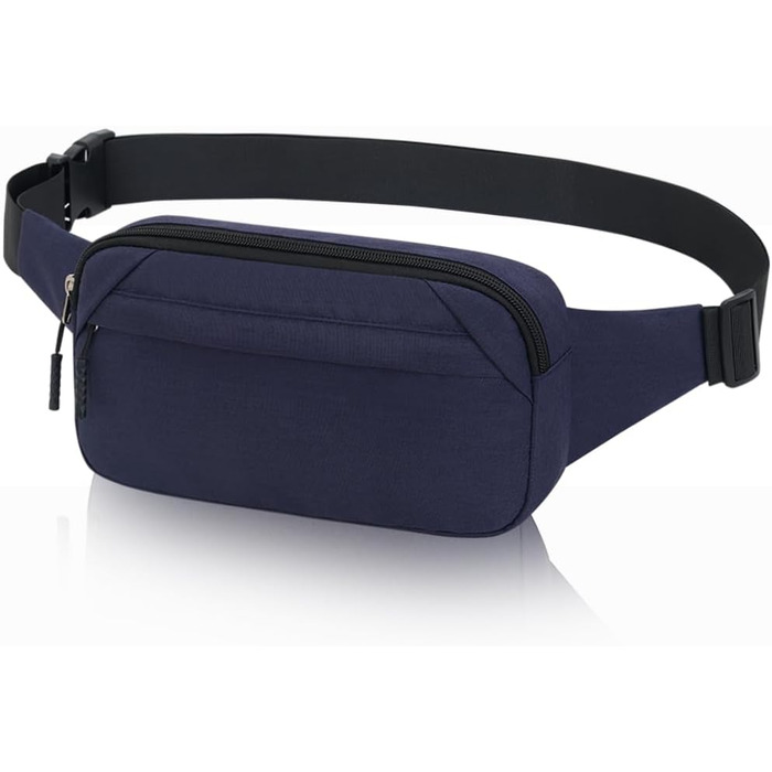 Сумка на пояс для чоловіків та жінок, спортивна, для подорожей та активного відпочинку (Блакитна)