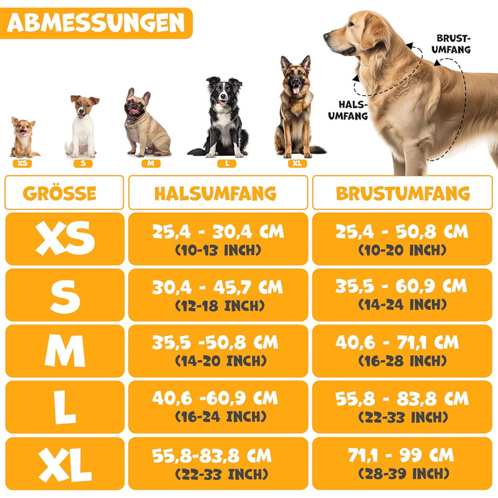 Шлейка для собак без натягу та задухи, дихаюча та м'яка, світловідбиваюча | No-Pull шлейка з кишенькою для відходів | Регульована шлейка з ручкою - (L, Хакі)