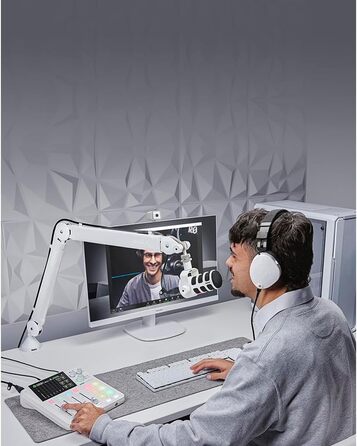 Шарнірний штатив RØDE для студійних мікрофонів (PSA1+, білий)