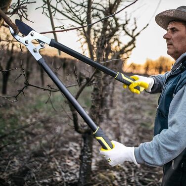Секатор Jardineer Amboss із запасним лезом, гострий сучкоріз для сухих гілок