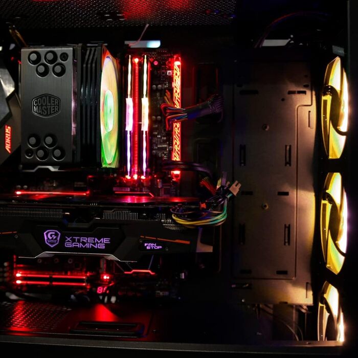 Кулер CPU Cooler Master Hyper 212 RGB Black Edition з підтримкою LGA1700, 4 теплові трубки, SF120R RGB вентилятор, чорний