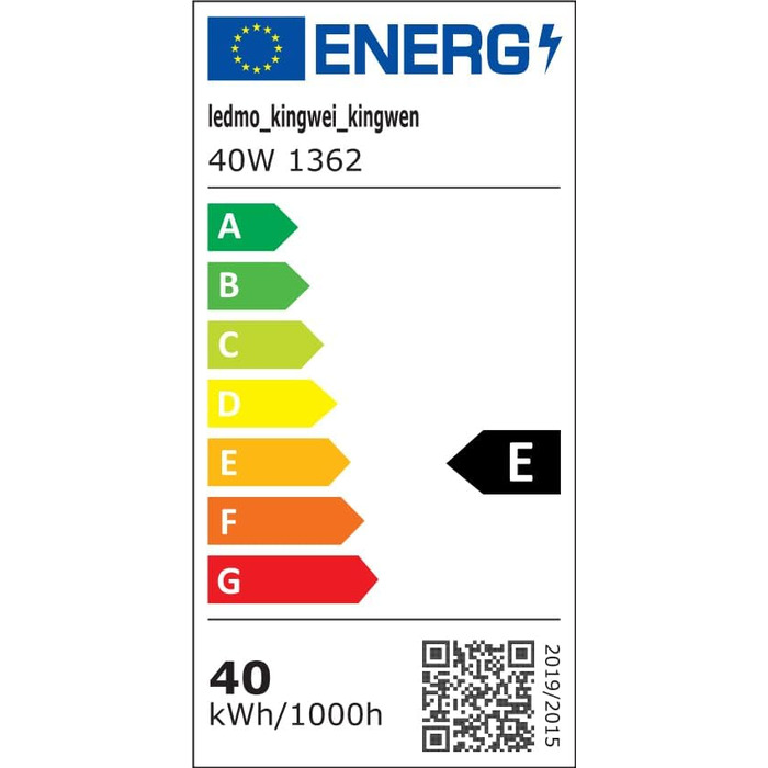 Зовнішня LED-стінна лампа Kingwen 40W, 3000K, поворотна на 360°, IP65, чорна, для дому та вулиці