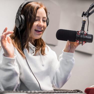 Кріплення для мікрофона YOUSHARES, сумісне з HyperX QuadCast, металева клямка, поп-фільтр, підставка для стрімінгу