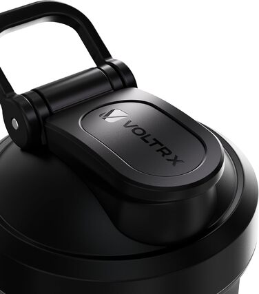 Електричний шейкер для протеїну Voltrx Titanus USB-C, 700 мл, чорний, без BPA