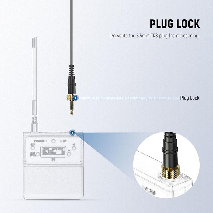 NEEWER Міні мікрофон-лавал'єр з USB для Mac, Windows, PC, Лапстоп, YouTube, Skype, Podcast, Gaming, Vlog, Конференції (2 шт.)