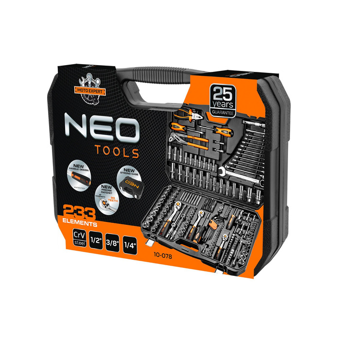 Набір торцевих ключів NEO TOOLS 10-078 (1/2