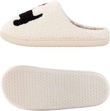 Тапочки домішки Bolukets для жінок та чоловіків, зимові, теплі, плюшеві, у вигляді тварин, з помпоном-шапочкою (39/40 EU)