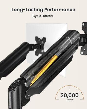 Кріплення для моніторів ErGear 2 шт. (17-32 дюйми), чорний, для ігор, 2-10 кг, VESA 75/100