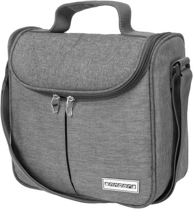 Anndora Cooler Bag Light Grey - Model Selection (04 Liter - Light Grey Melange)