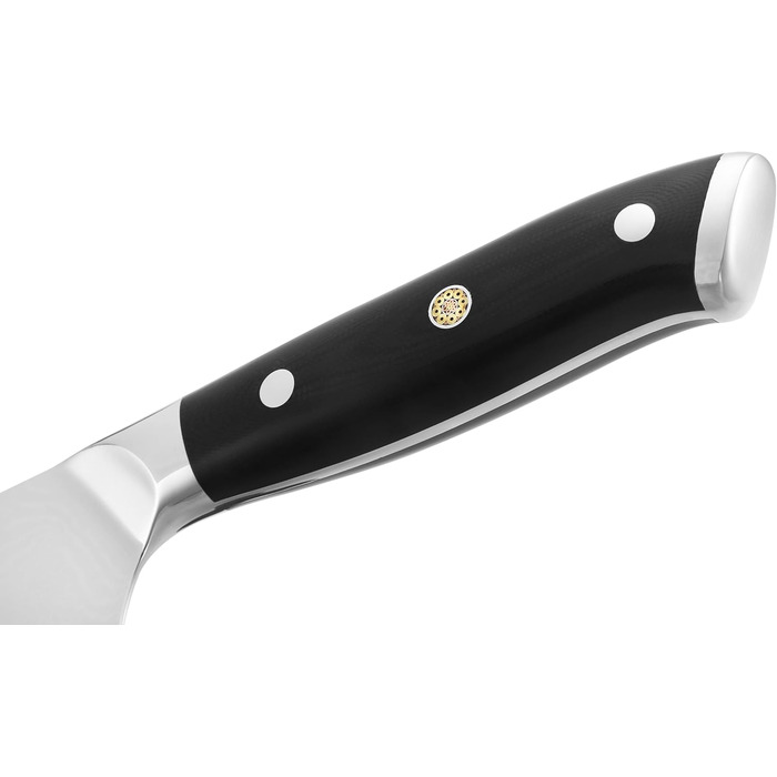 Японський ніж Wakoli Nitoko Santoku 18 см з дамаської сталі (67 шарів) VG10, HRC 60, G10 руків'я, Full Tang, для чистих нарізок, у подарунковій коробці