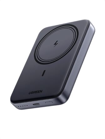 Зовнішній акумулятор UGREEN Zapix MagSafe 10000mAh 20W з підтримкою USB-C, чорний