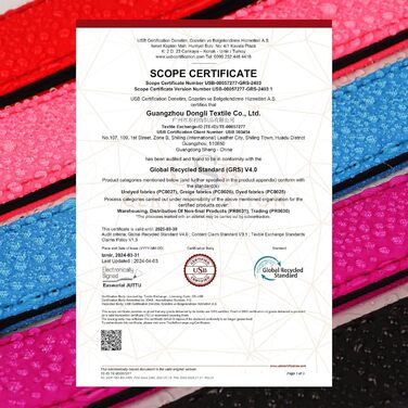 Нашийник для собак Didog з нейлону, м'який, з металевою застібкою, для великих, середніх собак, чорний, L (38-58 см)