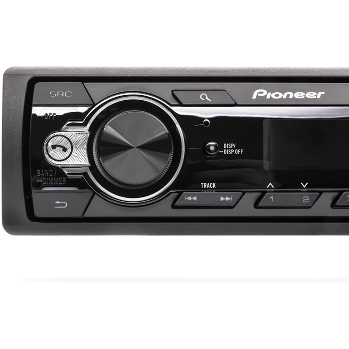 Автомагнітола Pioneer MVH-330DAB 1DIN з RDS, DAB+, USB, AUX, Bluetooth, компактна