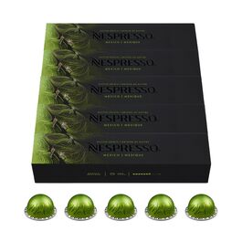 Кава NESPRESSO VERTUO Mexico: 50 капсул, сумісна з VERTUO, 230 мл, Arabica & Robusta