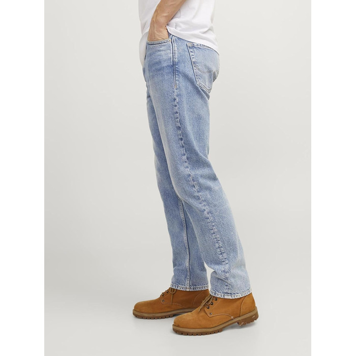 Джинси чоловічі JACK & JONES JJICHRIS SBD 920 NOOS Relaxed Fit, сині, 34W/32L