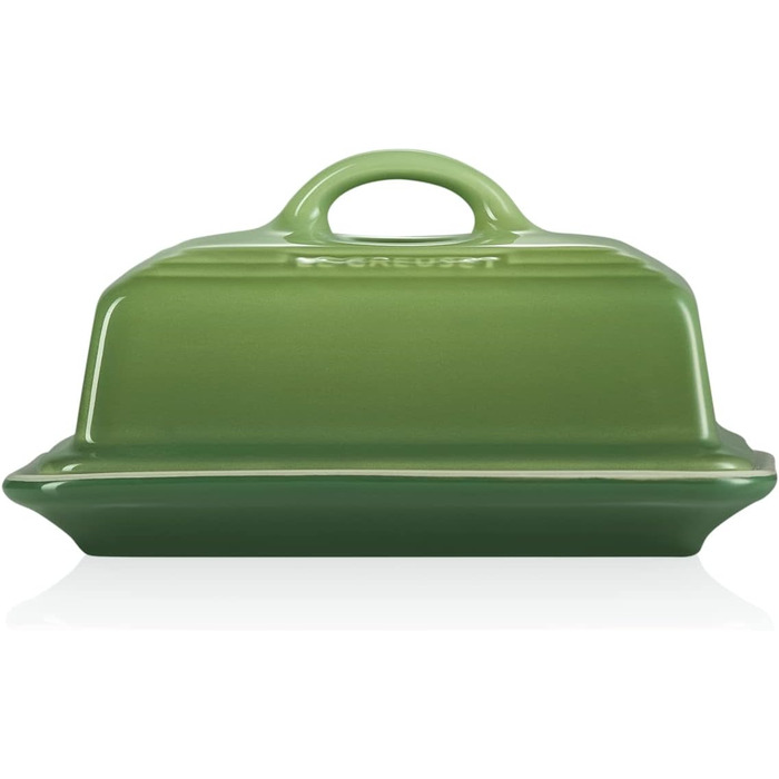 Маслянка з кам'яної кераміки Le Creuset, 900 г, 17x12,5x9 см, бамбук