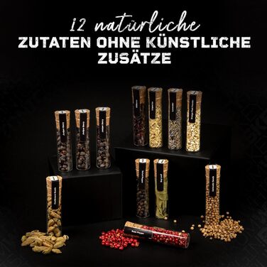 Набір для приготування віскі DIBYS DIY: 12 натуральних інгредієнтів, аксесуари та 4 рецепти | Набір для самостійного приготування віскі | Подарунковий набір для поціновувачів віскі | Віскі-конструктор