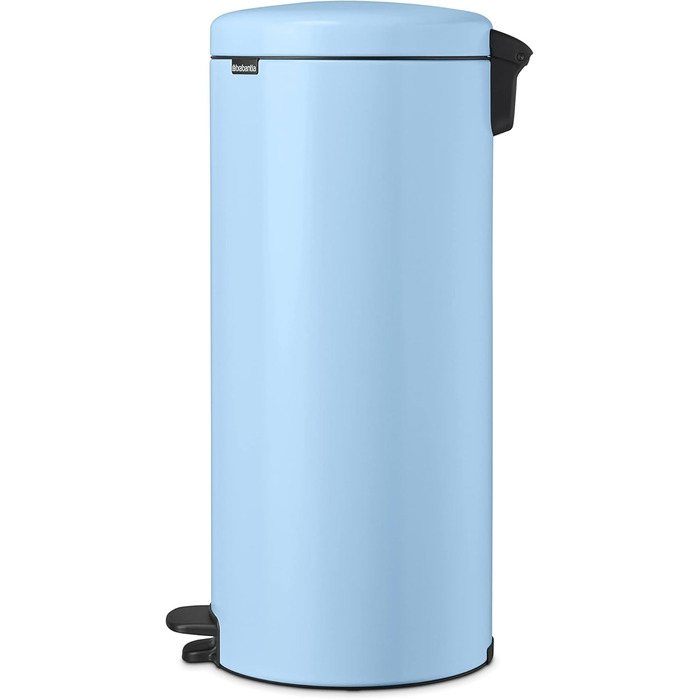 Відро Brabantia NewIcon 30L з м'яким закриттям кришки, педальним приводом та знімним внутрішнім відром (29 x 38 x 68 см, Dreamy Blue)