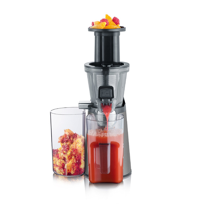 Електрична повільна соковижималка Severin для овочів та фруктів, Slow Juicer, 1.0 л