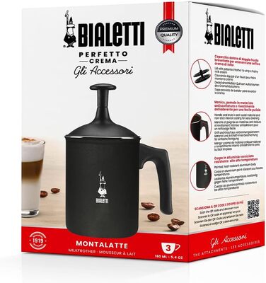 Кавоварка Bialetti Tutto Crema, 160 мл, алюміній з антипригарним покриттям, 3 чашки, для плити (не для індукції)