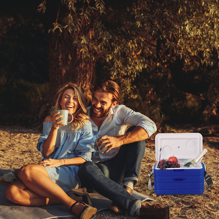 Relaxdays 10 l Cooler Box with Carrying Handle