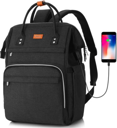 Жіночий рюкзак для школи та подорожей з відділенням для ноутбука 15.6