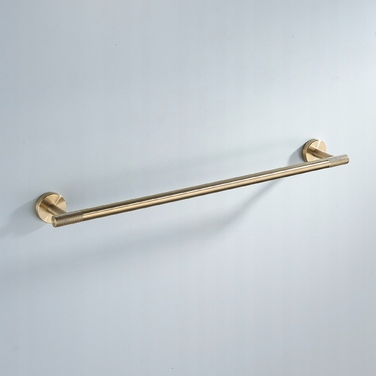 Рушникниця REA Modern Jedno 6603, матове золото