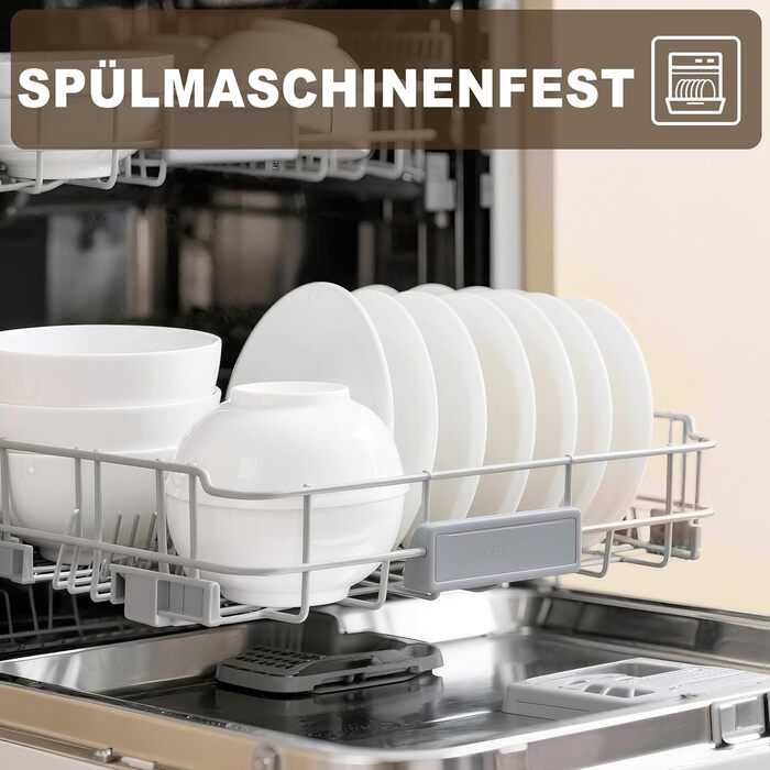 36-ти елементний набір посуду – міцний, легкий, з 26 oz мисками, десертними та обідніми тарілками, придатний для миття в посудомийній машині, багаторазовий, подарунок для дому, для щоденного використання, білий (6-дюймові миски, 6 наборів)