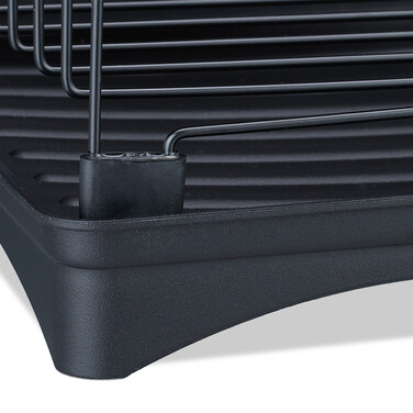 Relaxdays Dish Drainer with Automatic Drainage