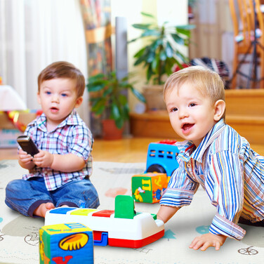 Relaxdays Foldable Play Mat with Animals