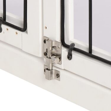 Клітка для собак PawHut - Будка з 2 входами, закривається на замок, для маленьких собак, 58,5 x 81 x 66 см