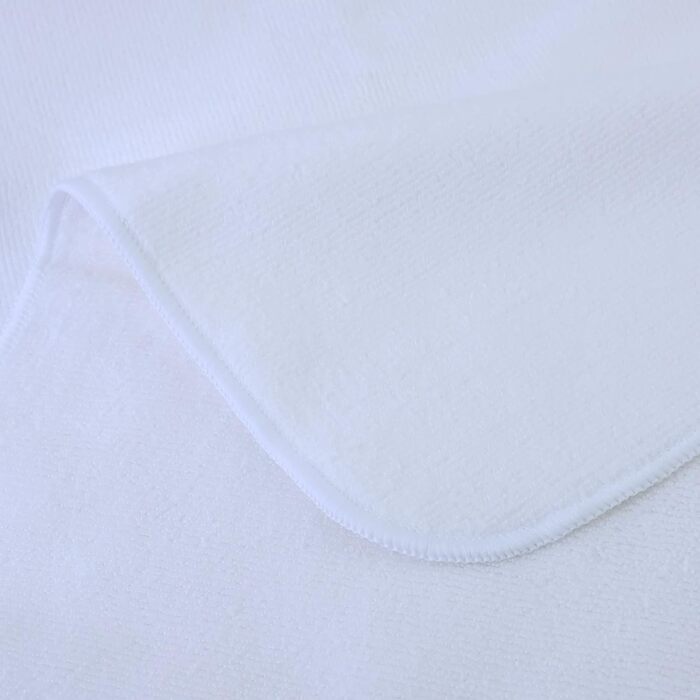 Рушники професійні для перукарів Polyte - мікрофібра, швидковисихаючі, безворсові, 50x101 см, 2 шт. (білі)