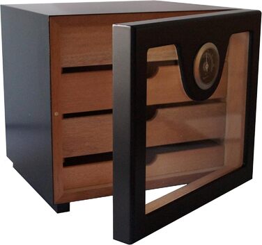 Шафа-вологість для сигар GERMANUS Basis (чорна)