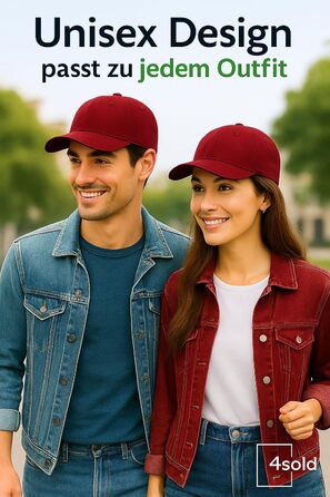 Кепка бейсболка 4sold, бавовна, унісекс, регульована, для чоловіків та жінок, легка та дихаюча, для спорту, відпочинку, на відкритому повітрі, колір маррун