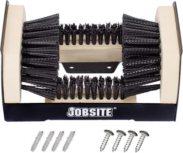 JobSite The Original Boot Scrubber - The Original All-in-1 All-Weather Boot, Shoe Cleaning, Polishing, and Scrub Brush