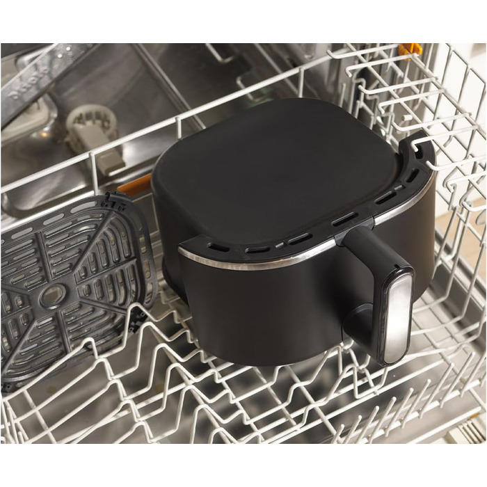 Фритюрниця електрична Braun MultiFry 3 HF 3030, 4.3 л, 1500 Вт, сенсорне управління, 8 програм, чорна